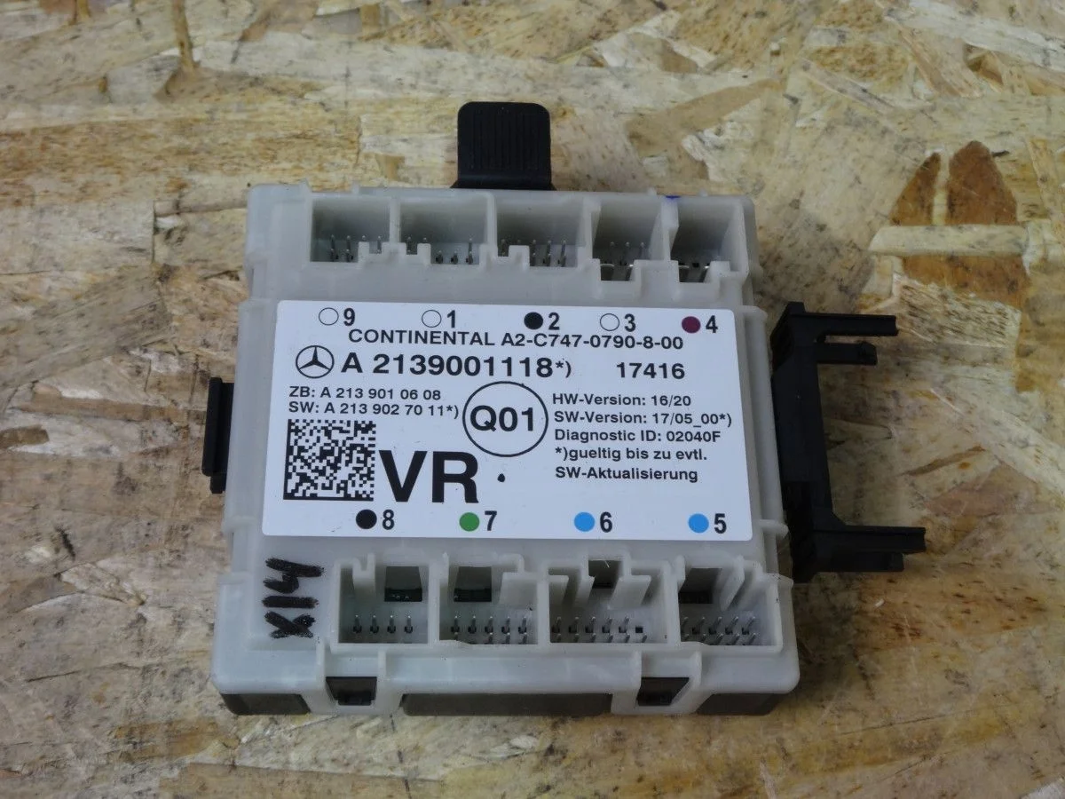 Блок комфорта Mercedes-Benz S-класс W222/C217/A217 рестайлинг (2017—2020)