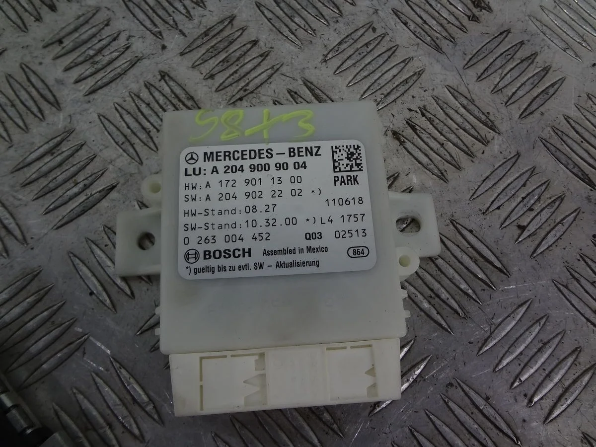 Блок управления парктроником Mercedes-Benz C-класс W204/S204/С204 рестайлинг (2011—2015)