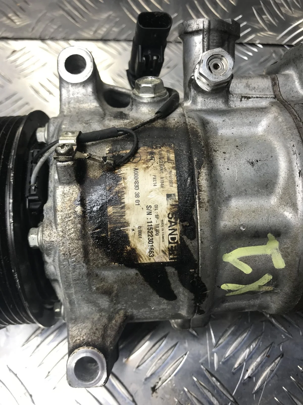 Компрессор системы кондиционирования Mercedes-Benz GLC-класс X253 (2015—2019)