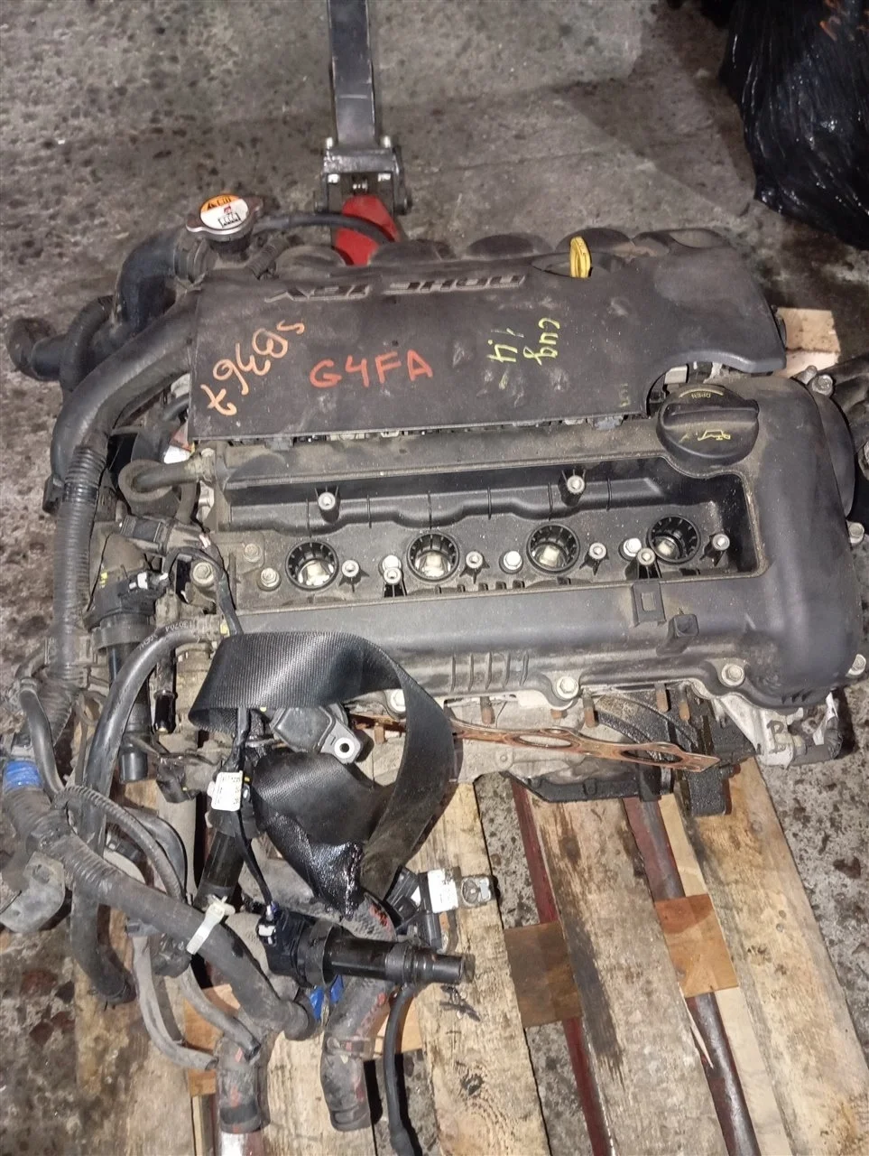 Двигатель Kia Ceed G4FA JD G4FA