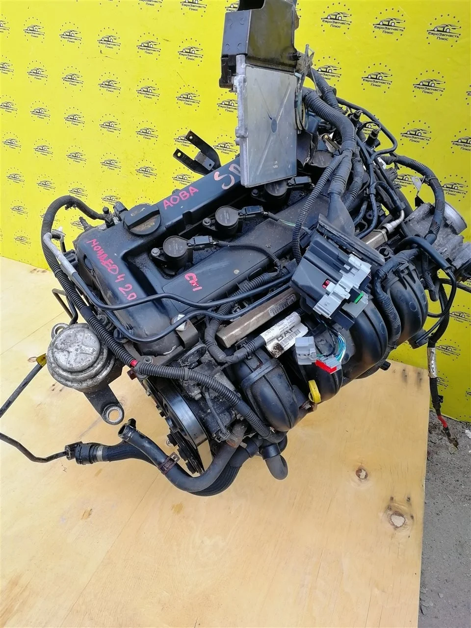 Двигатель Ford Mondeo 4 AOBA CD345 AOBA