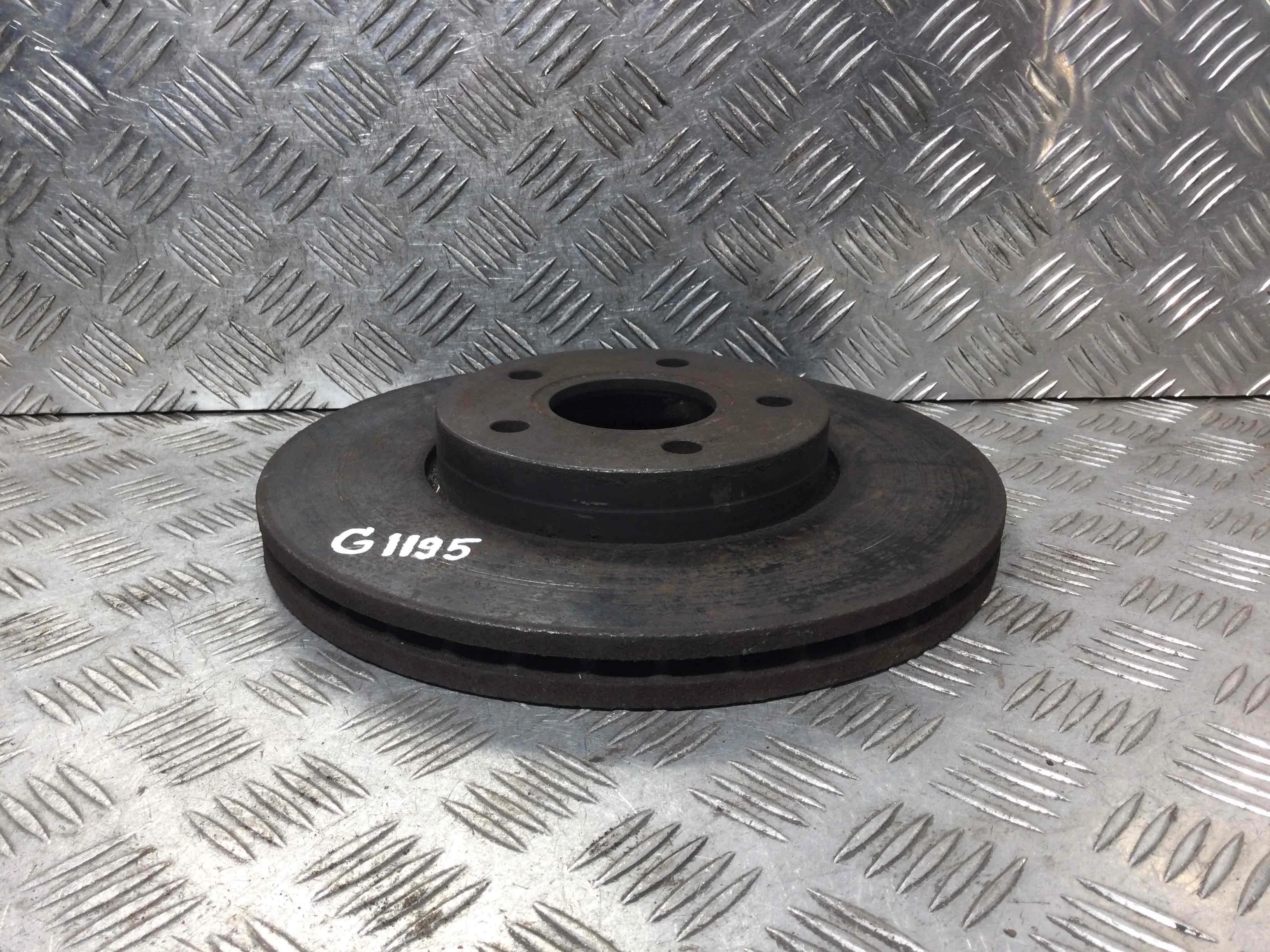 Диск тормозной передний Ford Focus 2 поколение (2005-2008) бензин 1.6 i Механика Универсал