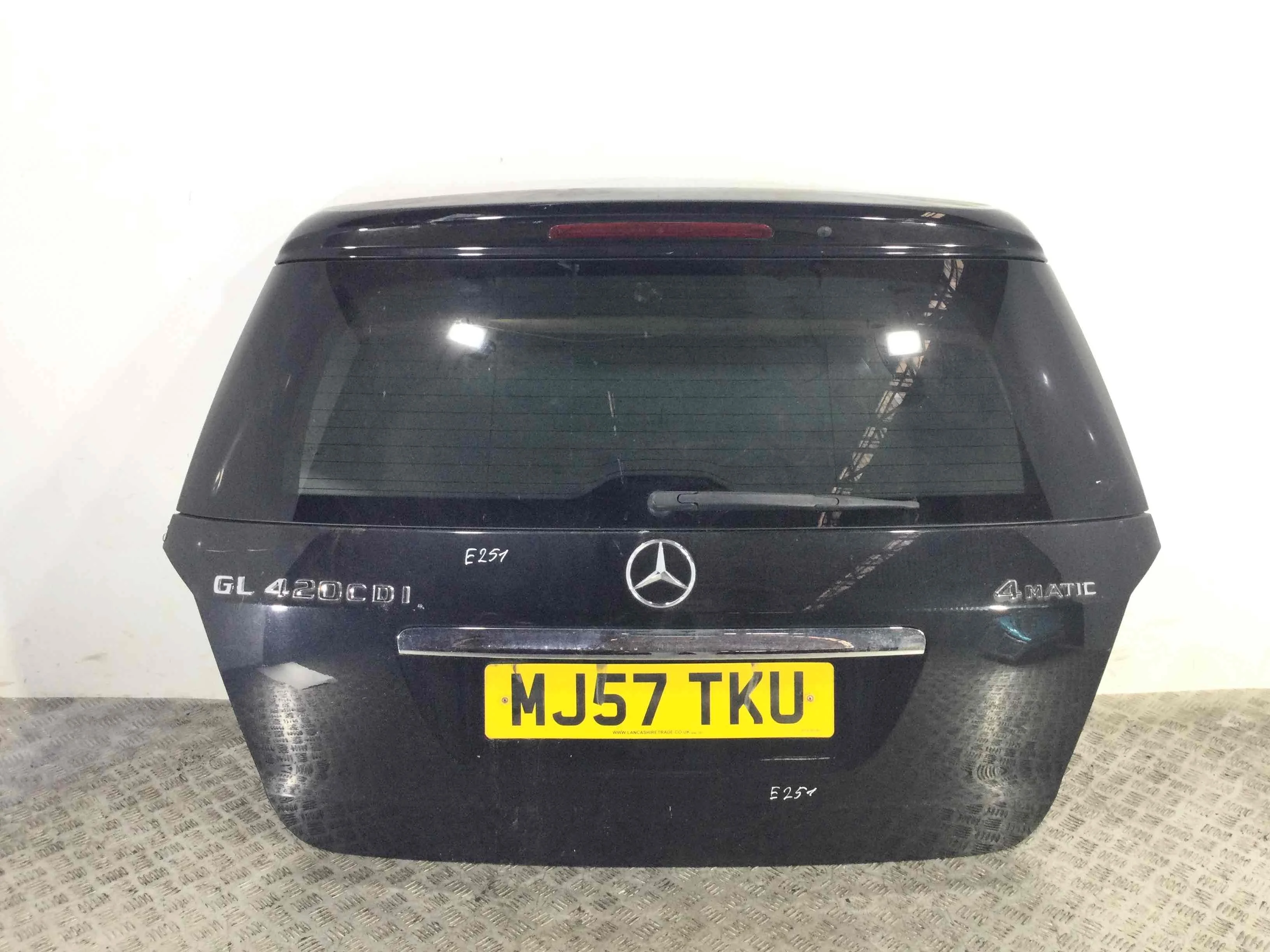 Крышка багажника (дверь 3-5) Mercedes GL X164 (2006-2009) дизель 4.0 CDI Автомат Внедорожник