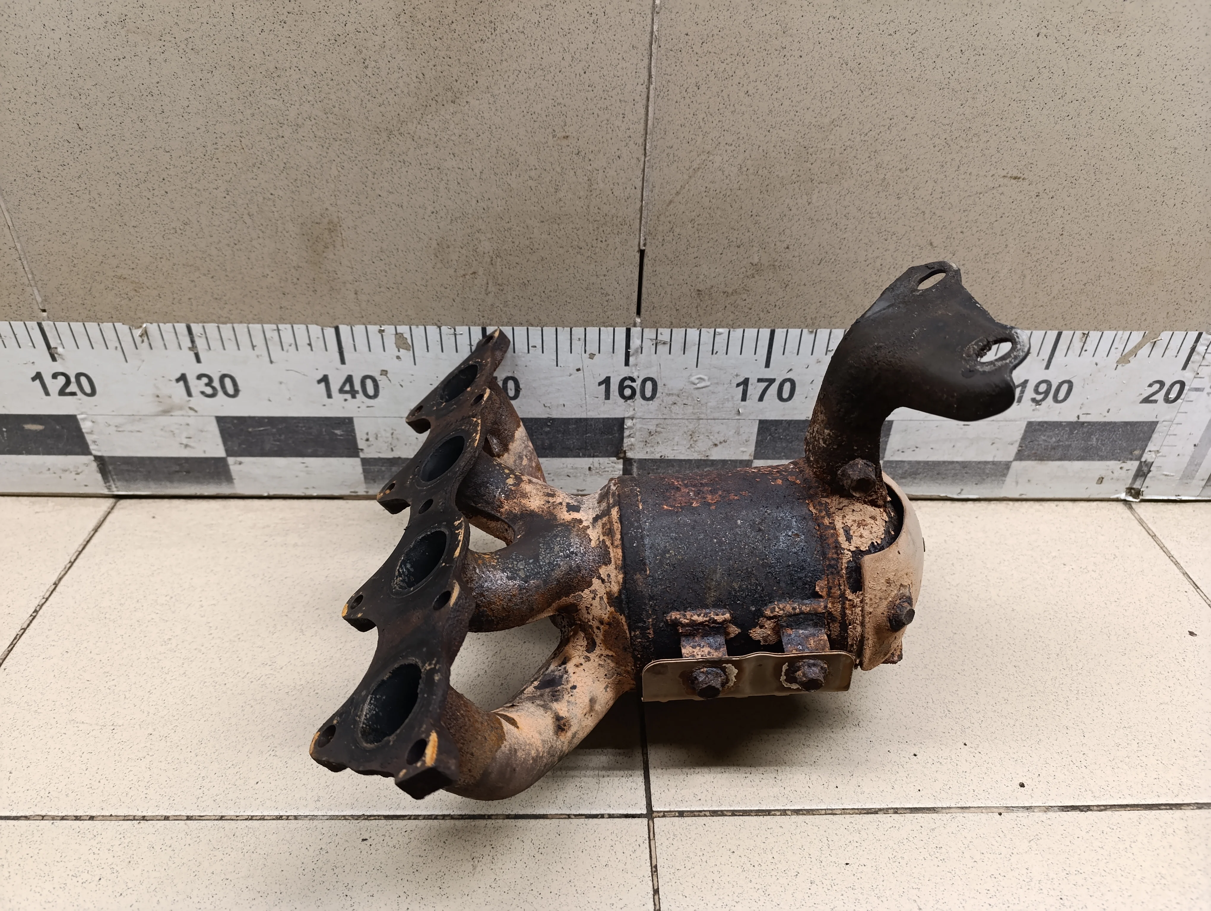 Коллектор выпускной Solaris 2010-2017