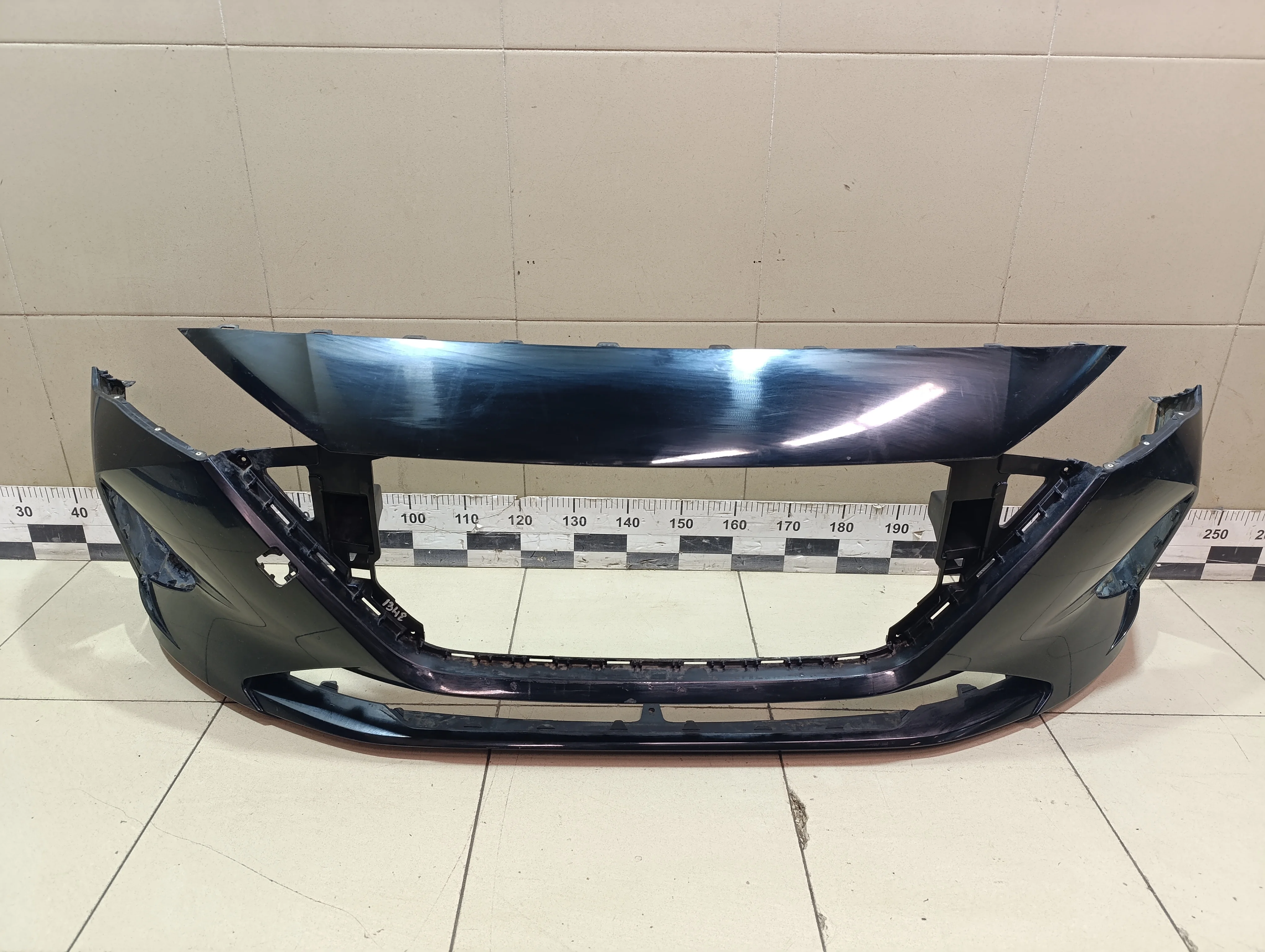 Бампер передний Solaris 2017>