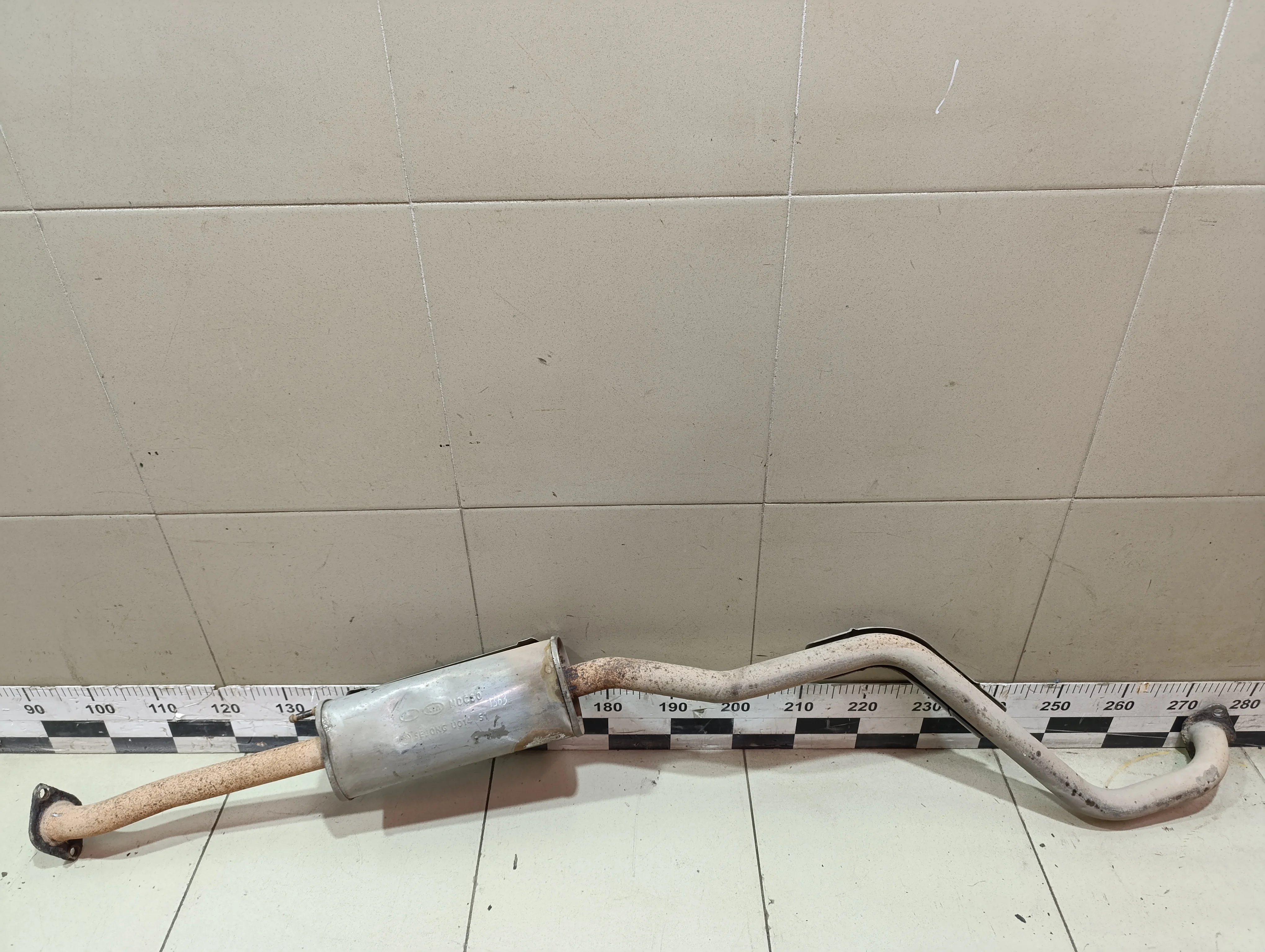 Средняя часть глушителя Solaris 2010-2017