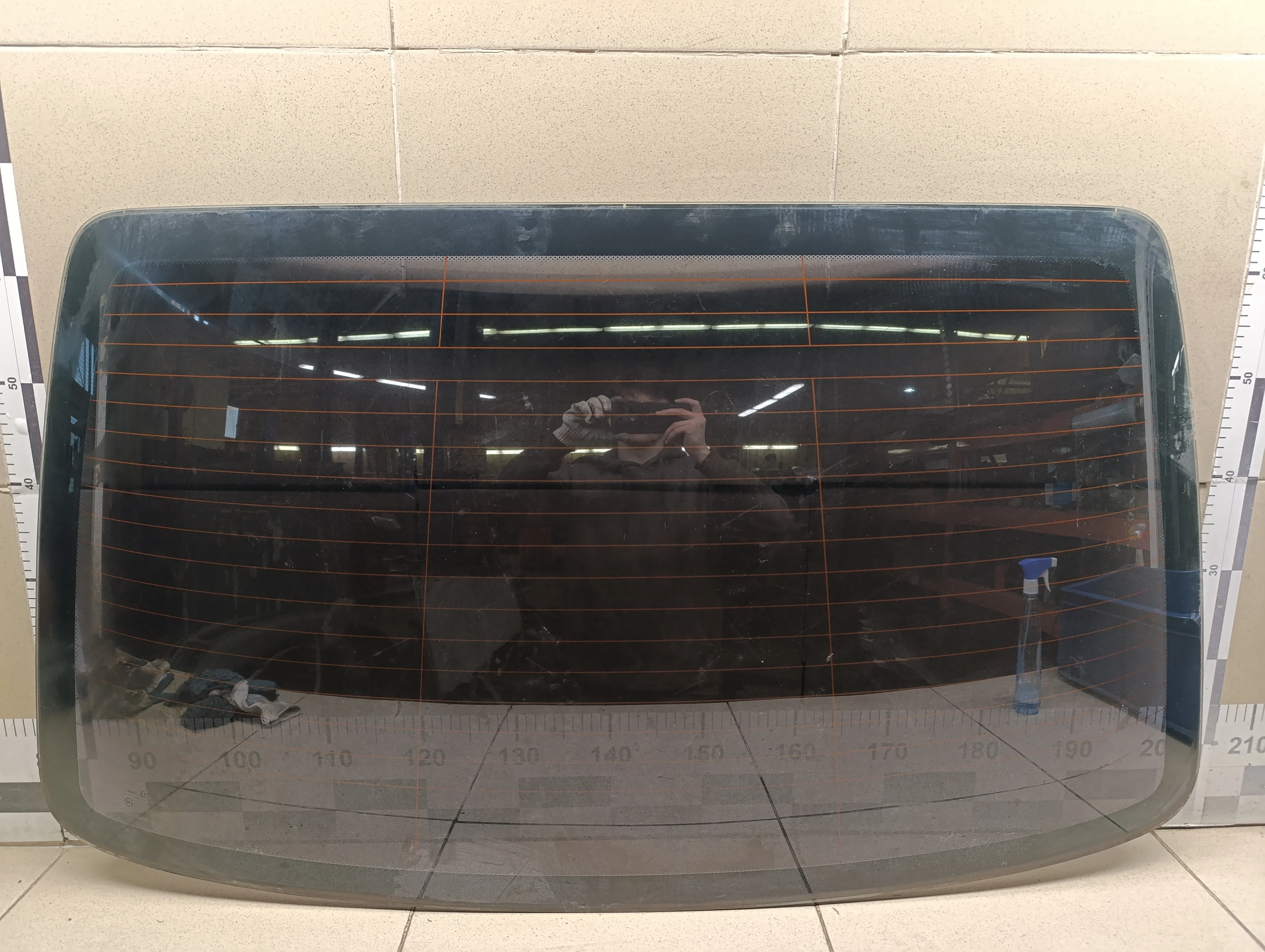 Стекло заднее Aveo (T250) 2005-2011