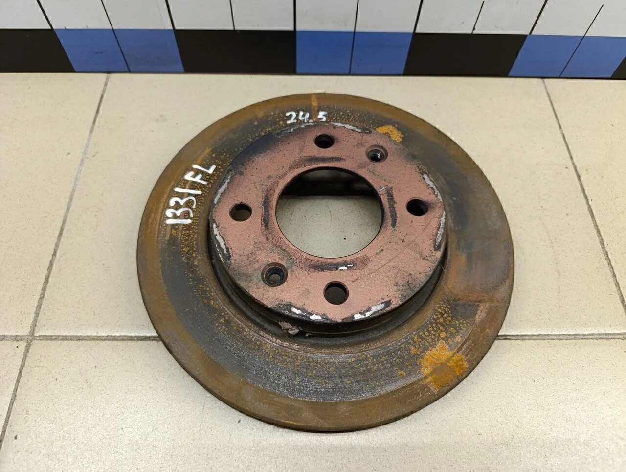 Диск тормозной передний вентилируемый Matrix 2001-2010