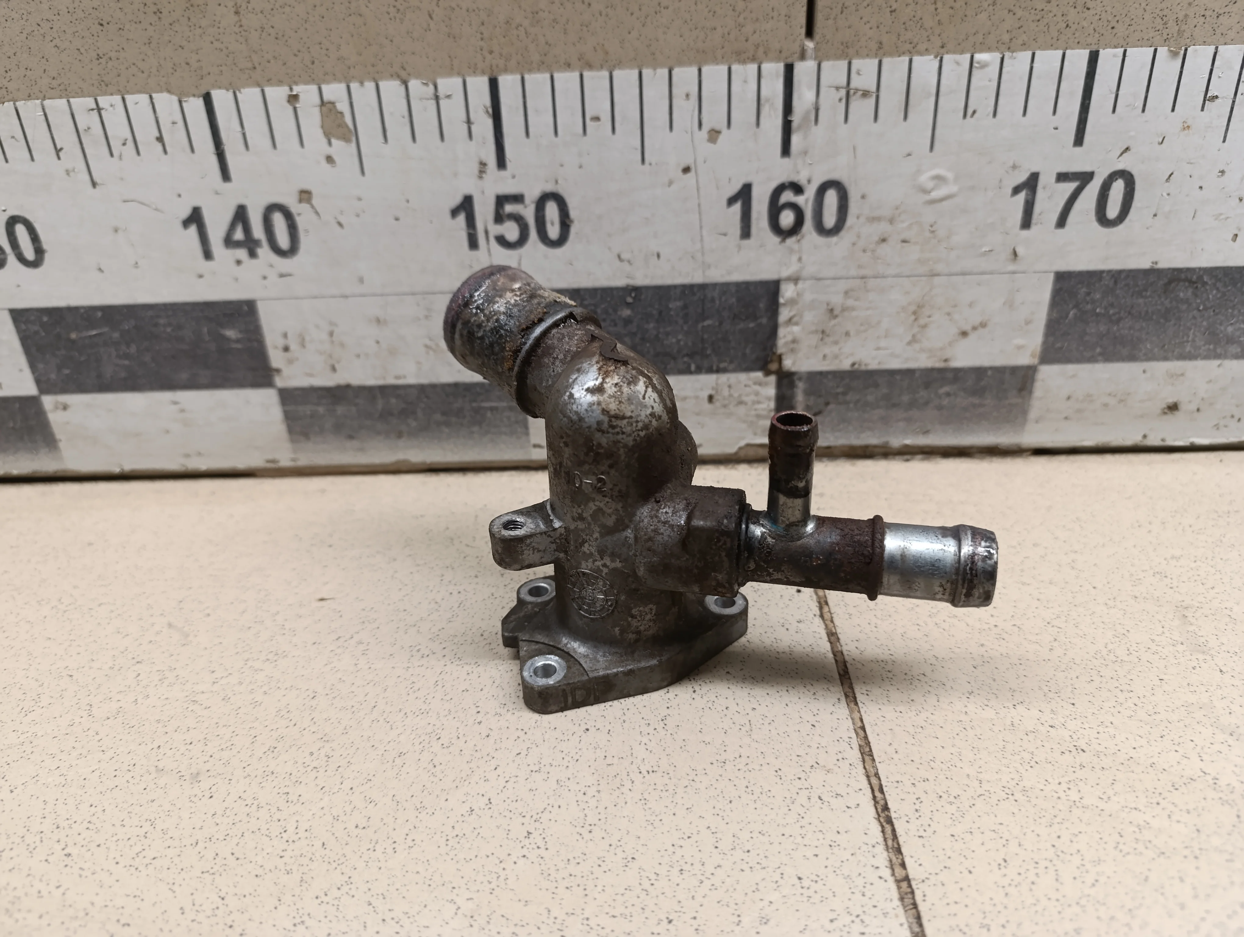 Фланец двигателя системы охлаждения Solaris 2010-2017