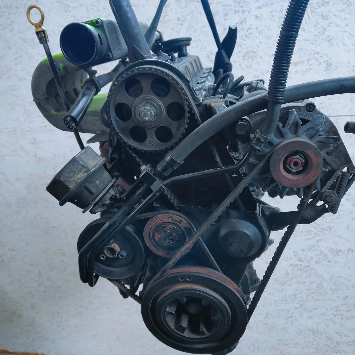 Двигатель AAB Volkswagen Transporter T4 2.4 Дизель