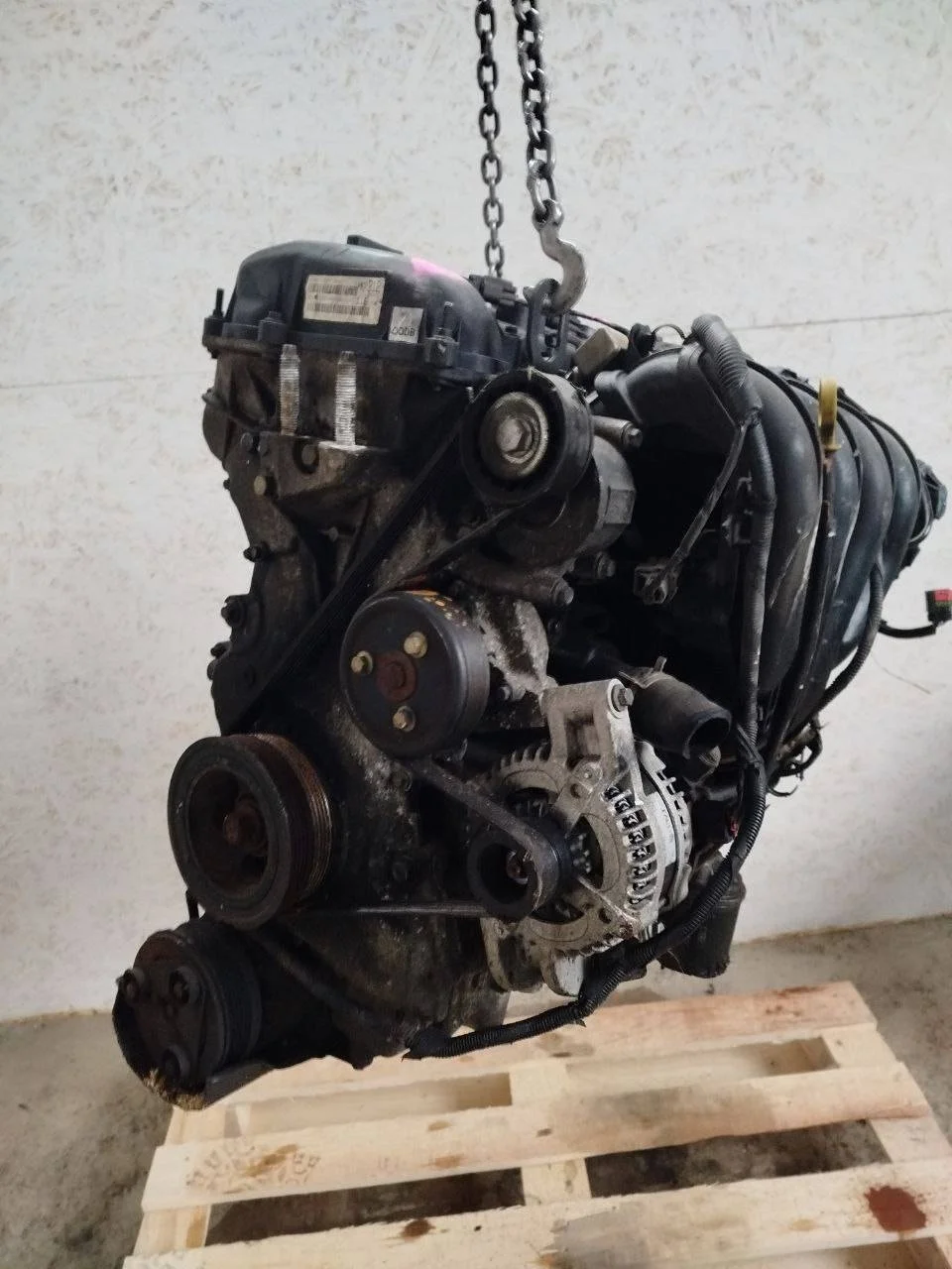 Двигатель QQDB Ford C-max 1 1.8 Бензин