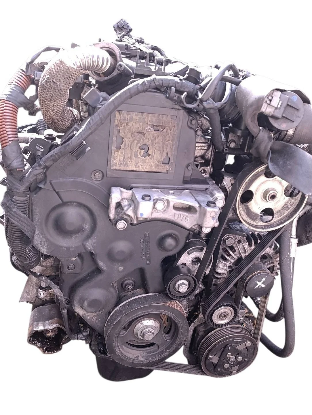 Двигатель 9HZ Peugeot 407 1.6 Дизель