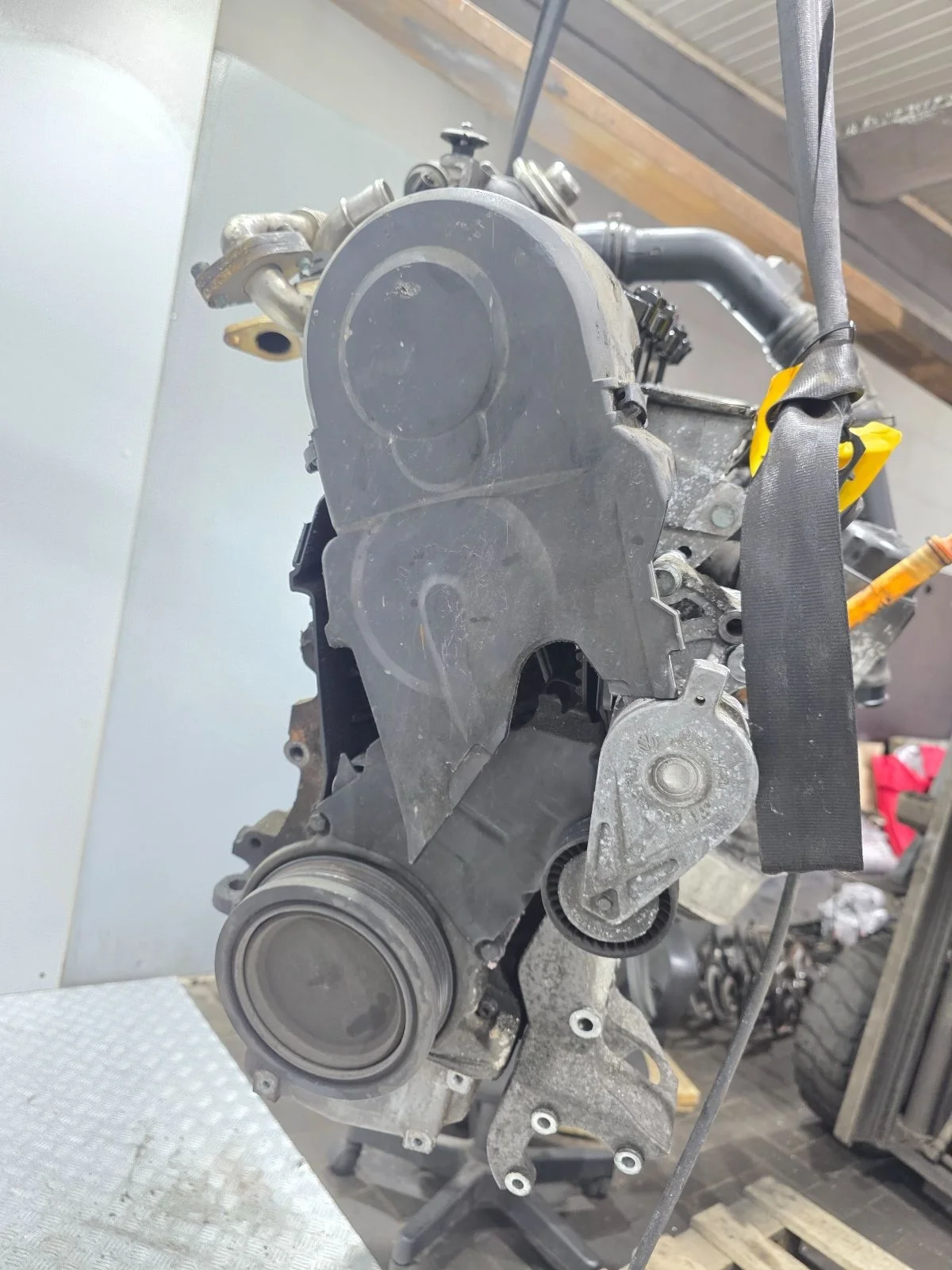 Двигатель AuY Volkswagen Sharan 1 restailing 1.9 Дизель