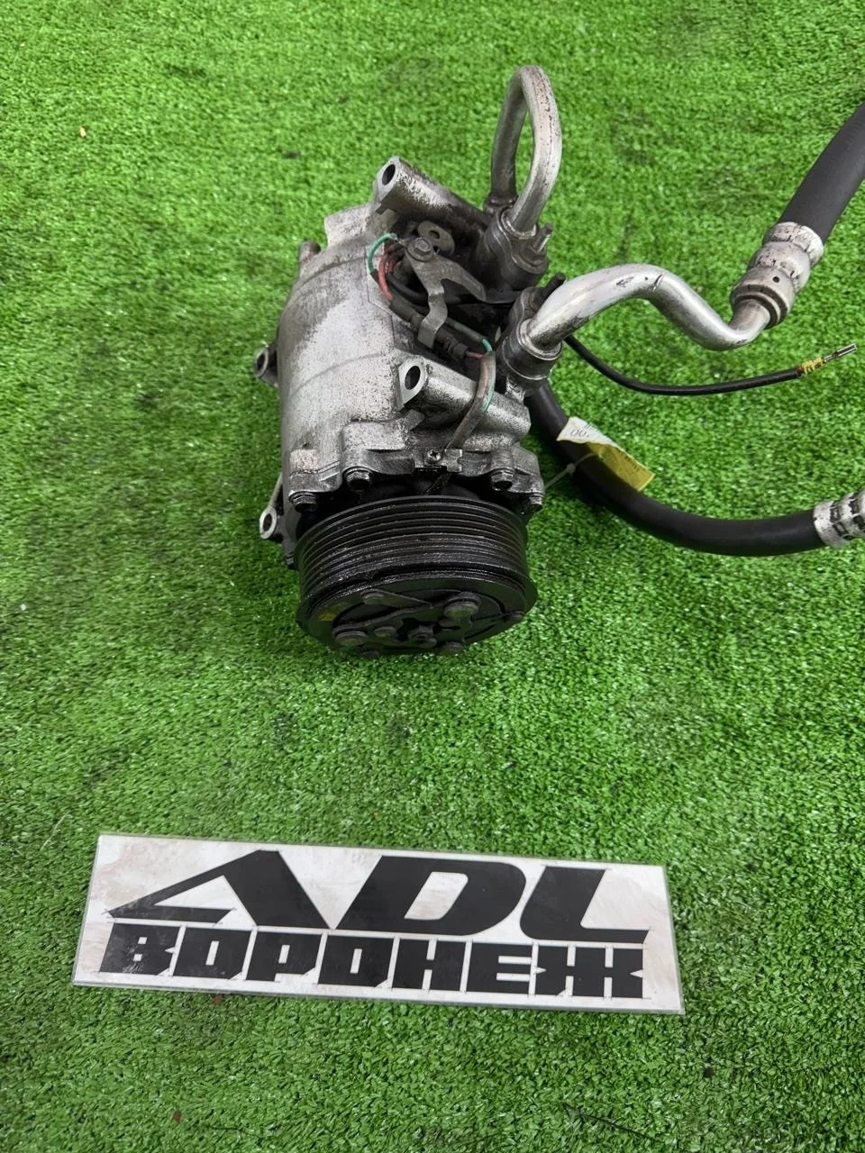 Компрессор кондиционера Mitsubishi Lancer 10 2006-2012 38810RBA006 4B10 4B11 4B12