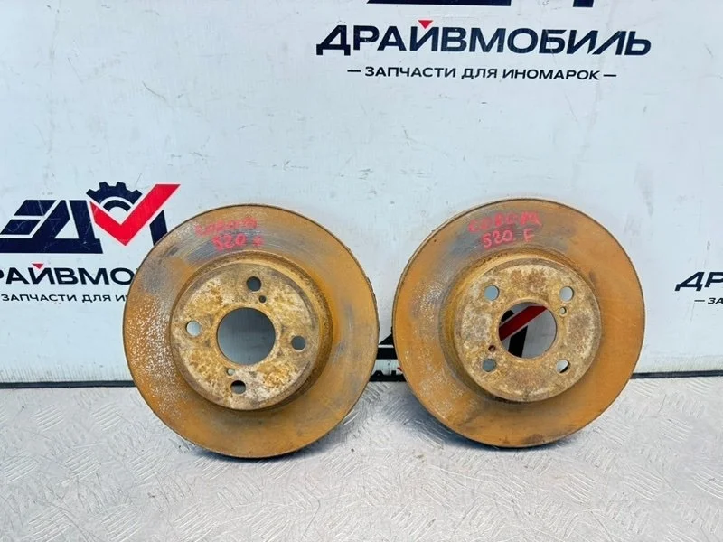 диски тормозные toyota corolla 2005 ZZE121 3ZZFE