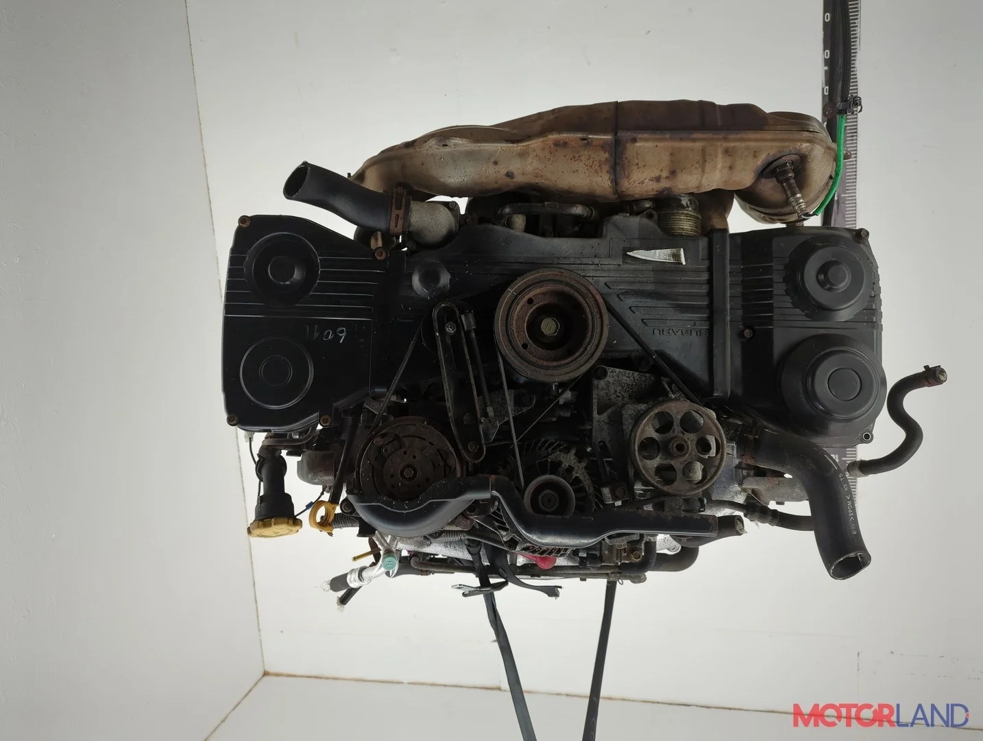 Двигатель (ДВС) Subaru Forester (S11) 2002-2008 КПП 5-ст.мех 4х4 (МКПП) EJ204 Бензин 2 л Инжектор