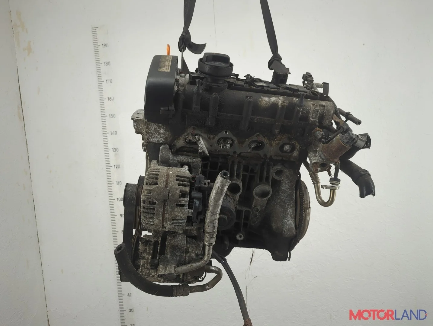 Двигатель (ДВС) Seat Ibiza 3 2001-2008 КПП 5-ст.мех.(МКПП) BBY Бензин 1.4 л Инжектор