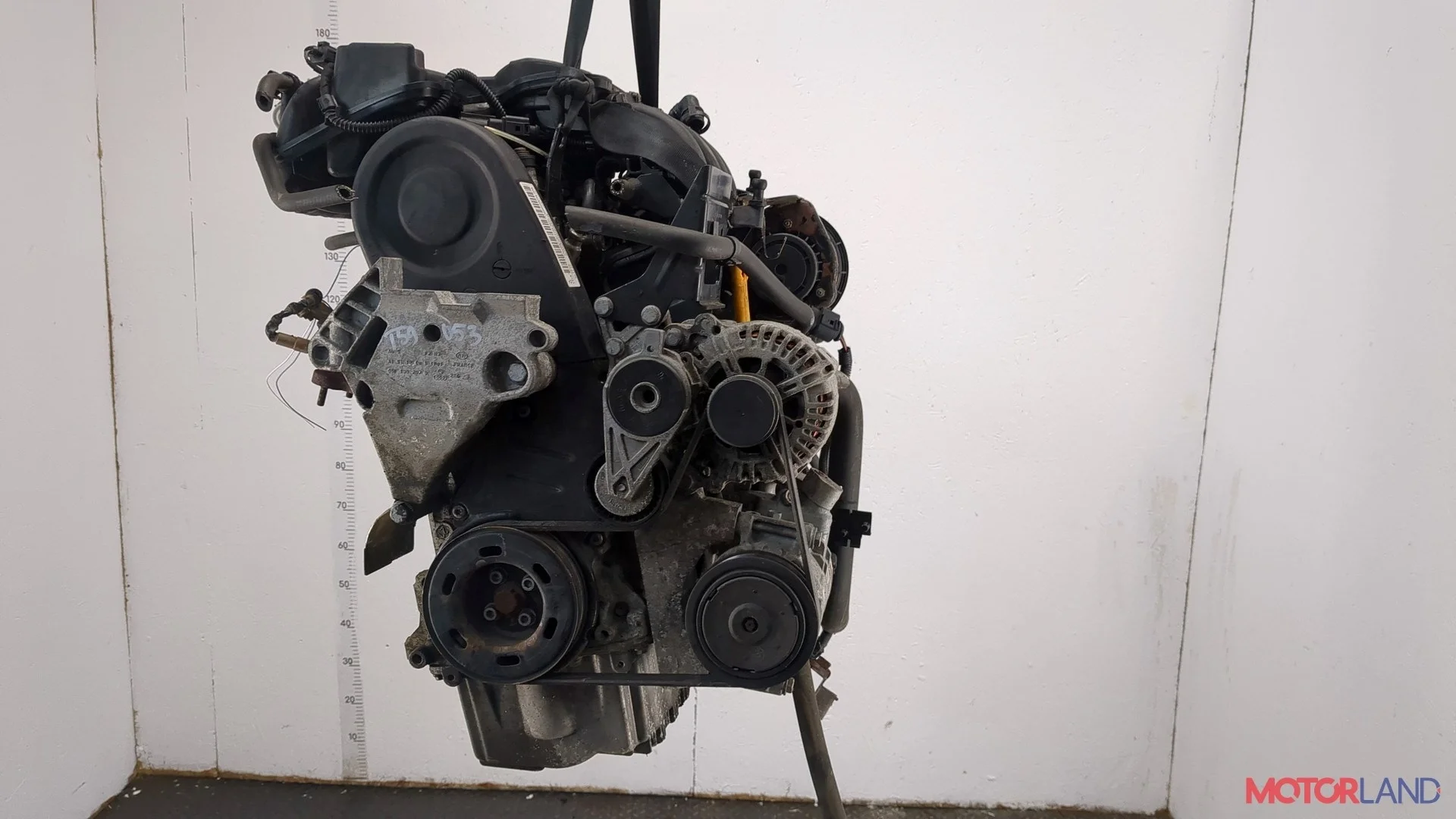 Двигатель (ДВС) Seat Leon 2 2005-2012 КПП 5-ст.мех.(МКПП) BSE Бензин 1.6 л Инжектор