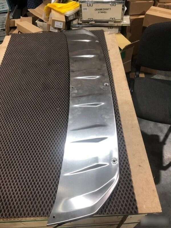 Юбка переднего бампера Audi Q7 4M рестайлинг 2 (2024—2026)