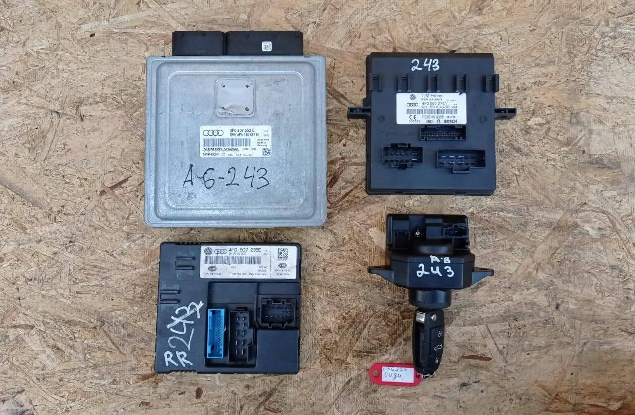 Блок управления ДВС Audi A6 C6 BDW к-т