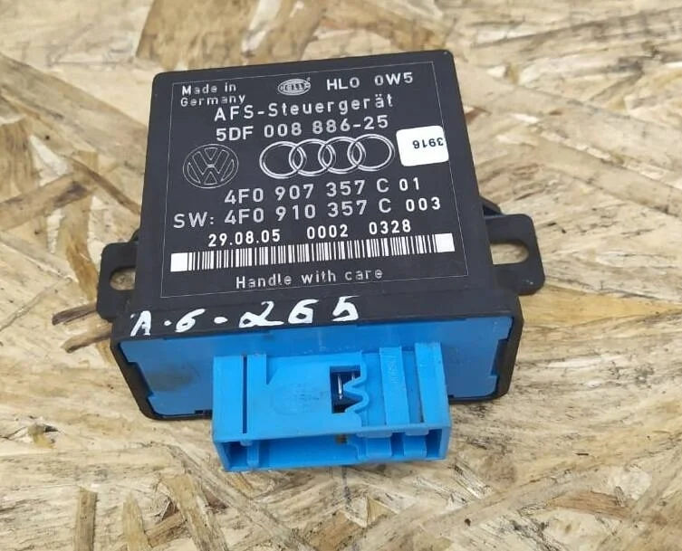 Блок управления корректором фар Audi A6 C6