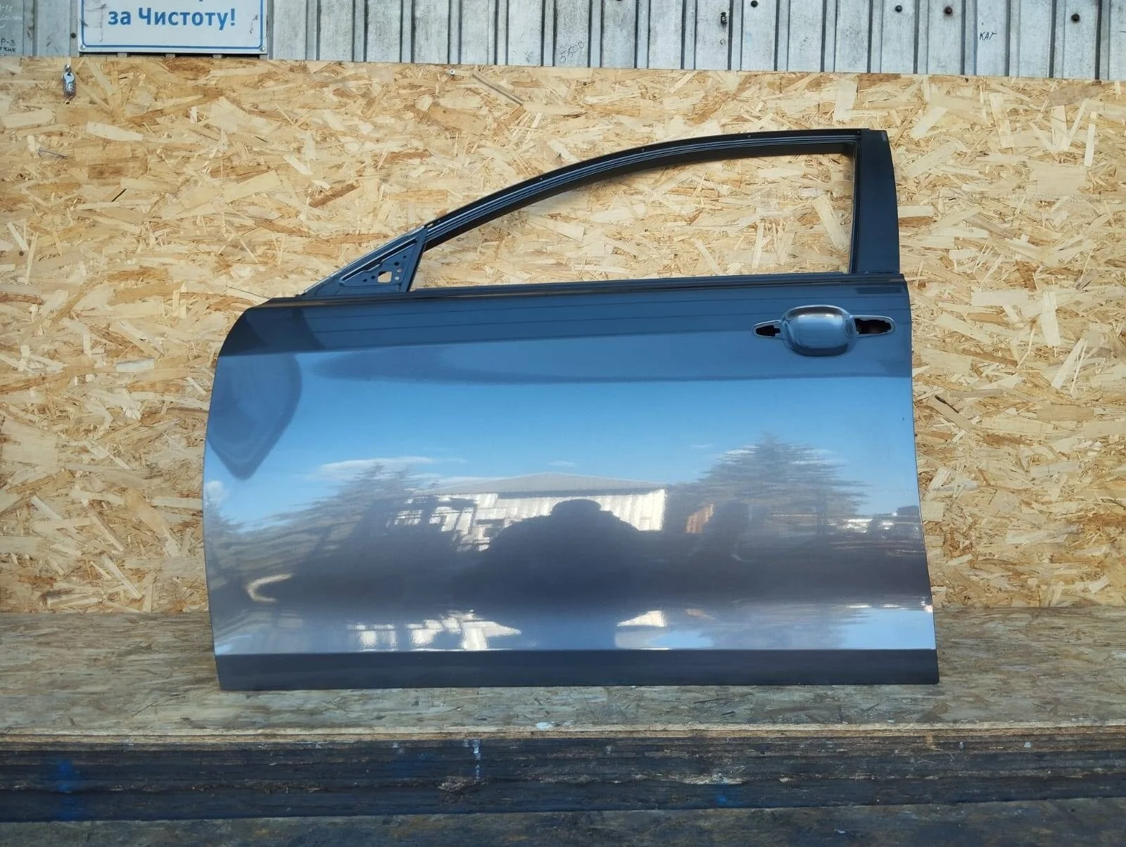 Дверь Toyota Camry V40 передняя левая серая 1G3