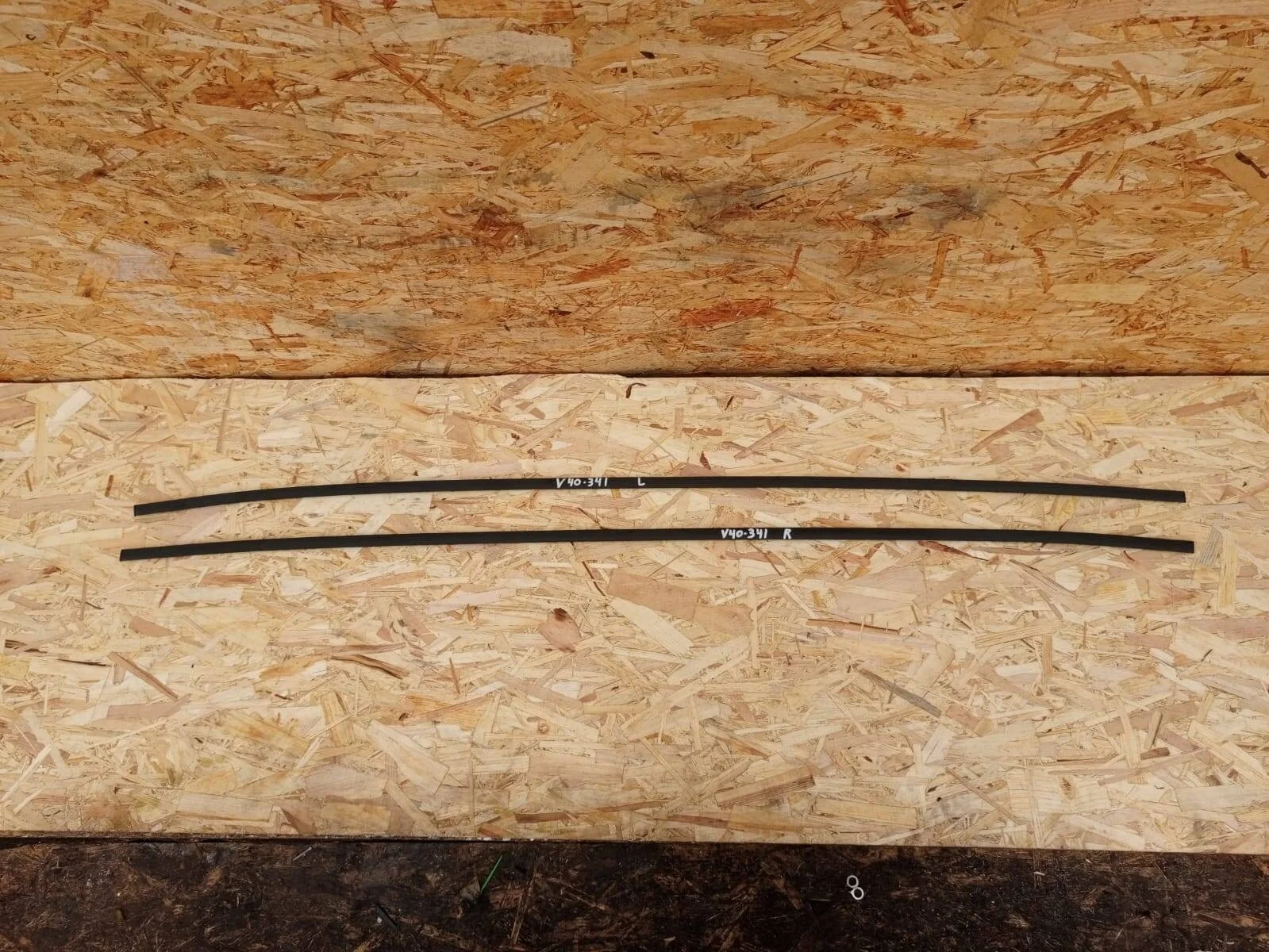 Молдинг крыши Toyota Camry V40 комплект