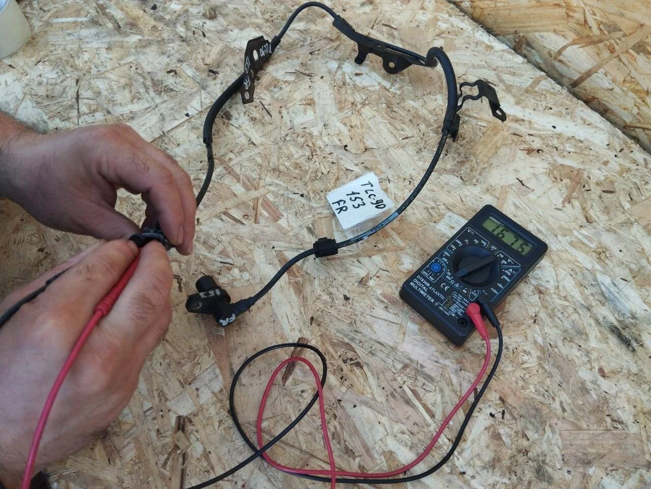 Датчик АБС Toyota Land Cruiser Prado 90 перед прав