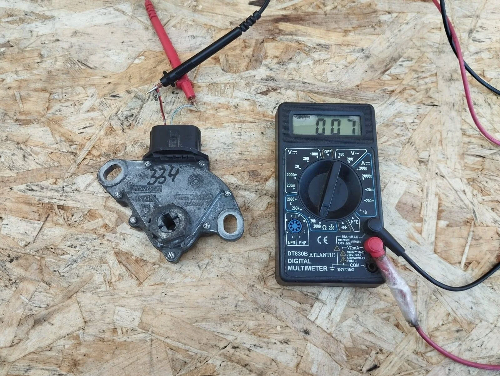 Ингибитор АКПП Toyota Camry V50 2ARFXE