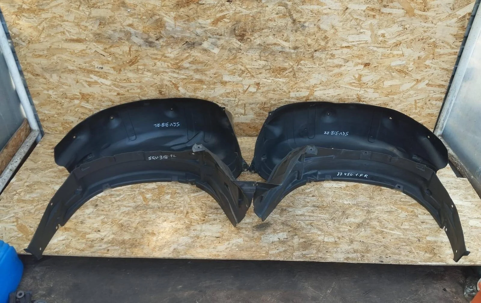 Подкрылок Suzuki Grand Vitara 2008-2015гг. комплект 4шт.