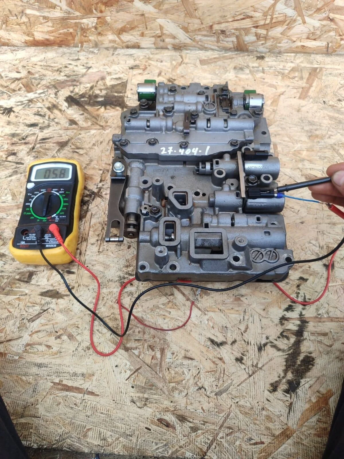 Гидроблок клапанов АКПП Suzuki Grand Vitara J24B