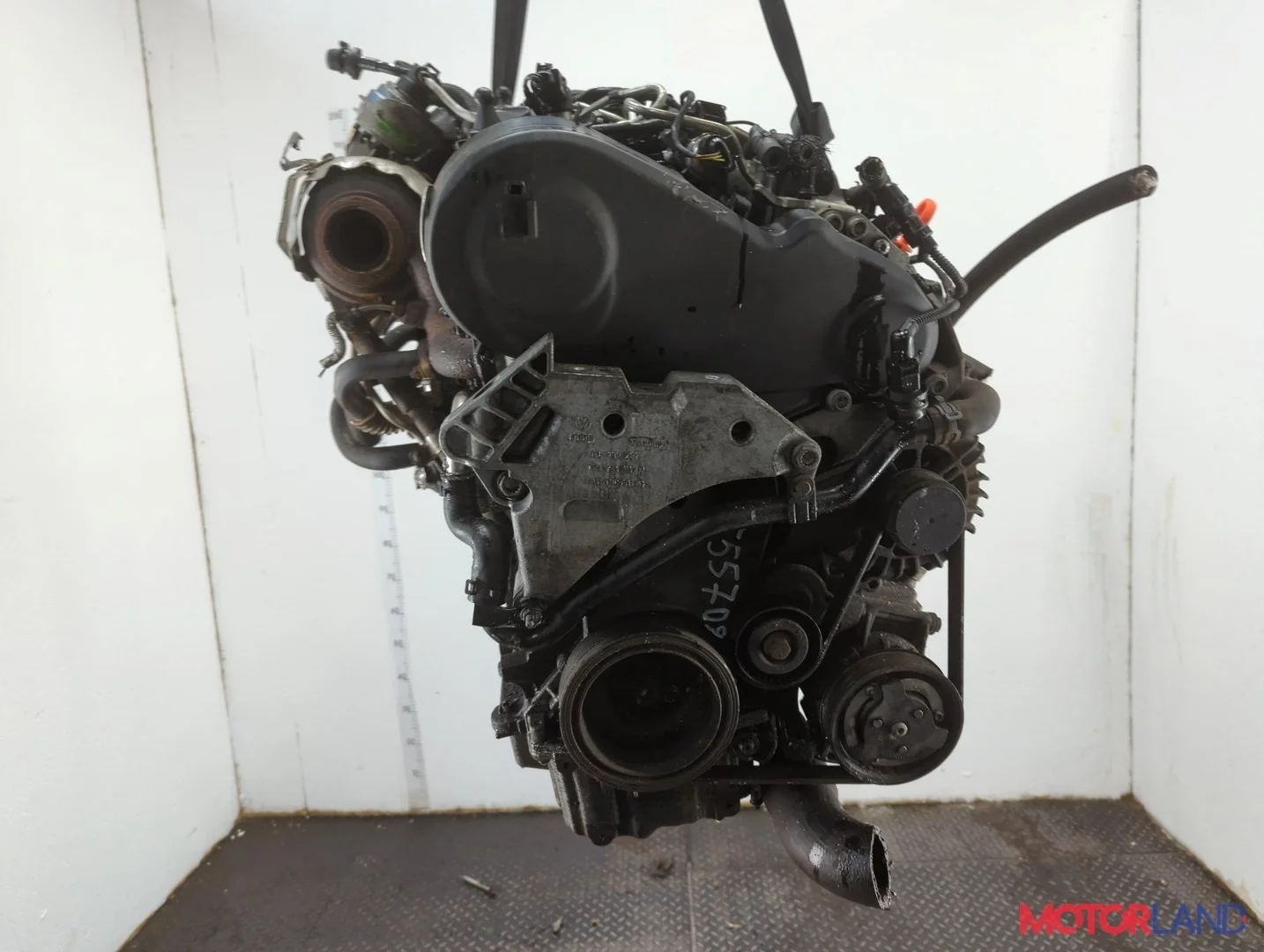 Двигатель (ДВС) Seat Leon 2 2005-2012 КПП автомат (АКПП) CAYC Дизель 1.6 л TDI