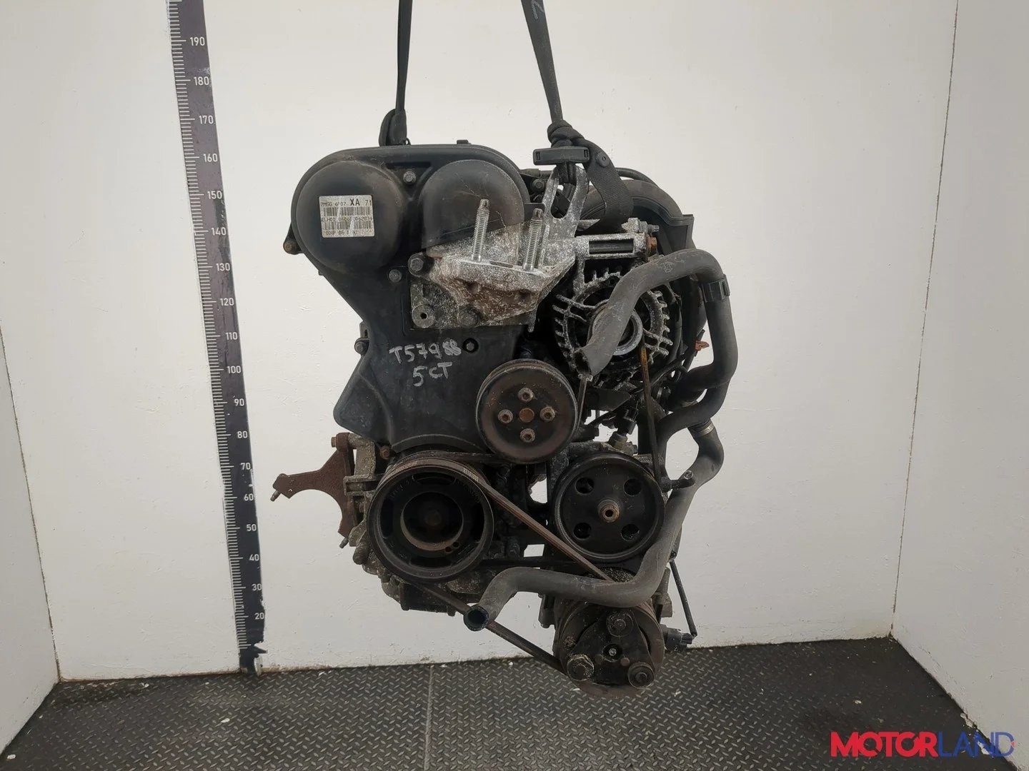 Двигатель (ДВС) Ford Focus 2 2008-2011 КПП 5-ст.мех.(МКПП) SHDA, SHDC Бензин 1.6 л Инжектор