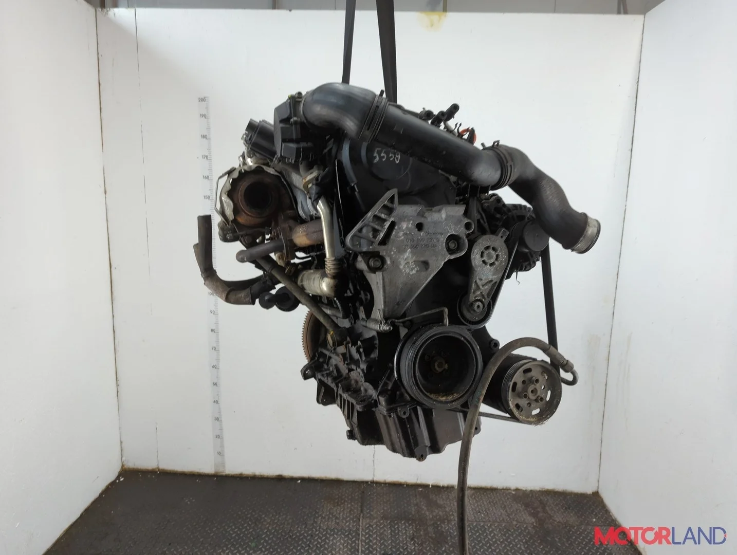 Двигатель (ДВС) Volkswagen Caddy 2004-2015 КПП 5-ст.мех.(МКПП) BLS Дизель 1.9 л TDI