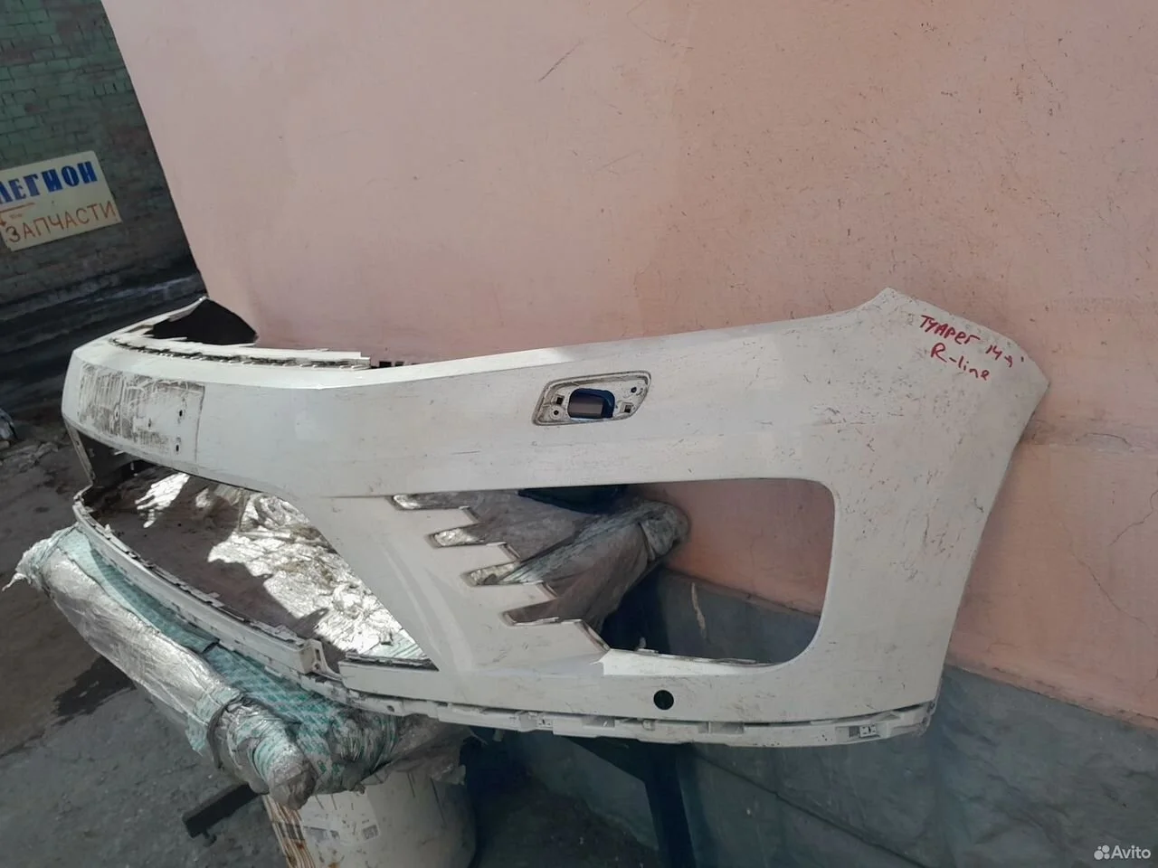 Фольксваген туарег 2 бампер r-line