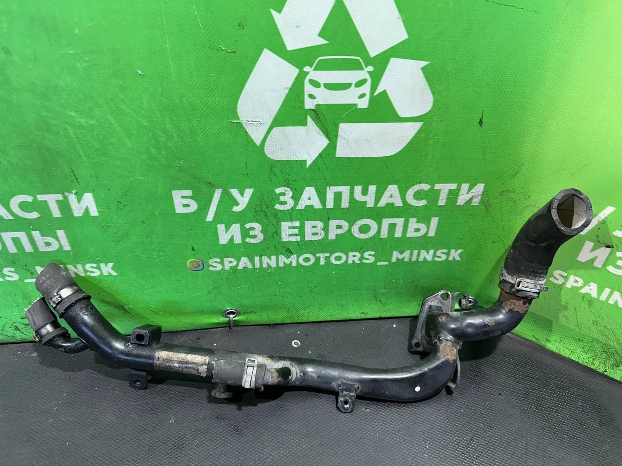 (40439) Трубка охлаждающей жидкости металлическая Opel Zafira B 2007 1,9 CDTi 55563692