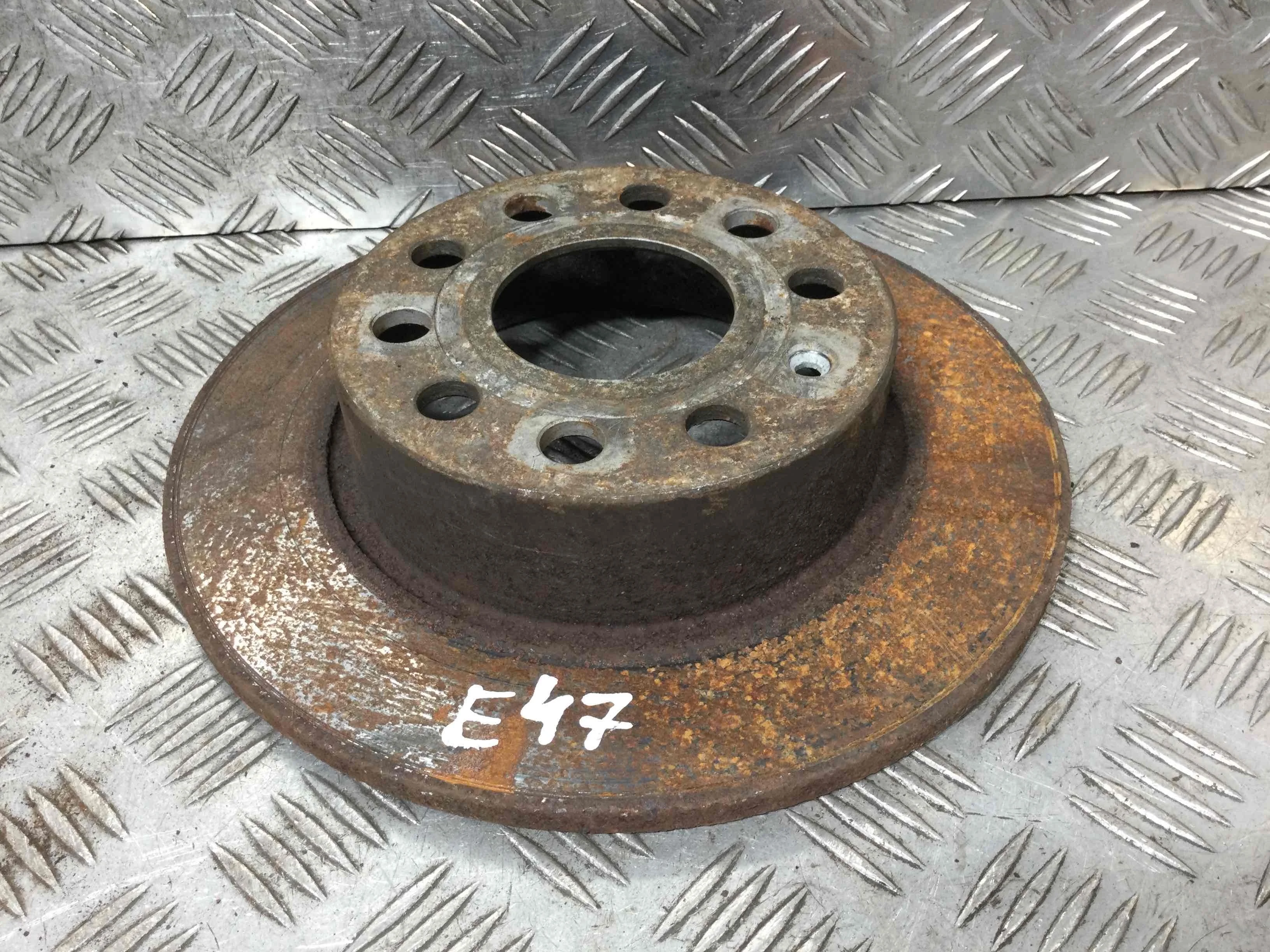 Диск тормозной задний Audi A3 8P/8PA [рестайлинг] (2004-2008) бензин 2.0 FSI Механика 5-дв, х/б