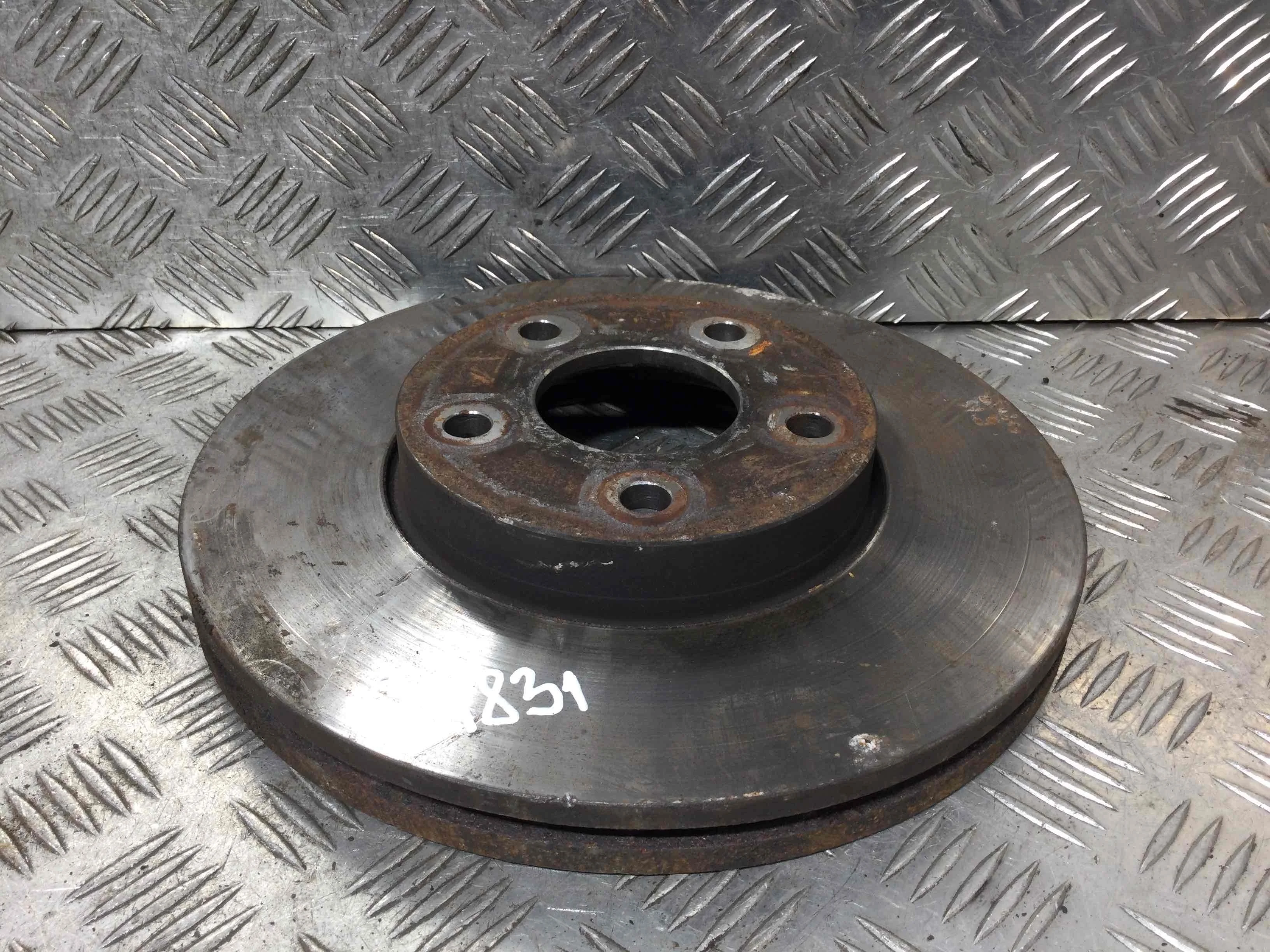 Диск тормозной передний Ford Focus 2 поколение (2005-2008) бензин 1.6 i Механика Универсал