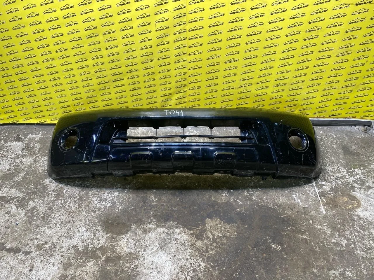 Бампер передний Nissan Navara (D40) 2004-2015 2010 F20225X1MH ПИКАП 2.5 D YD25DDTI