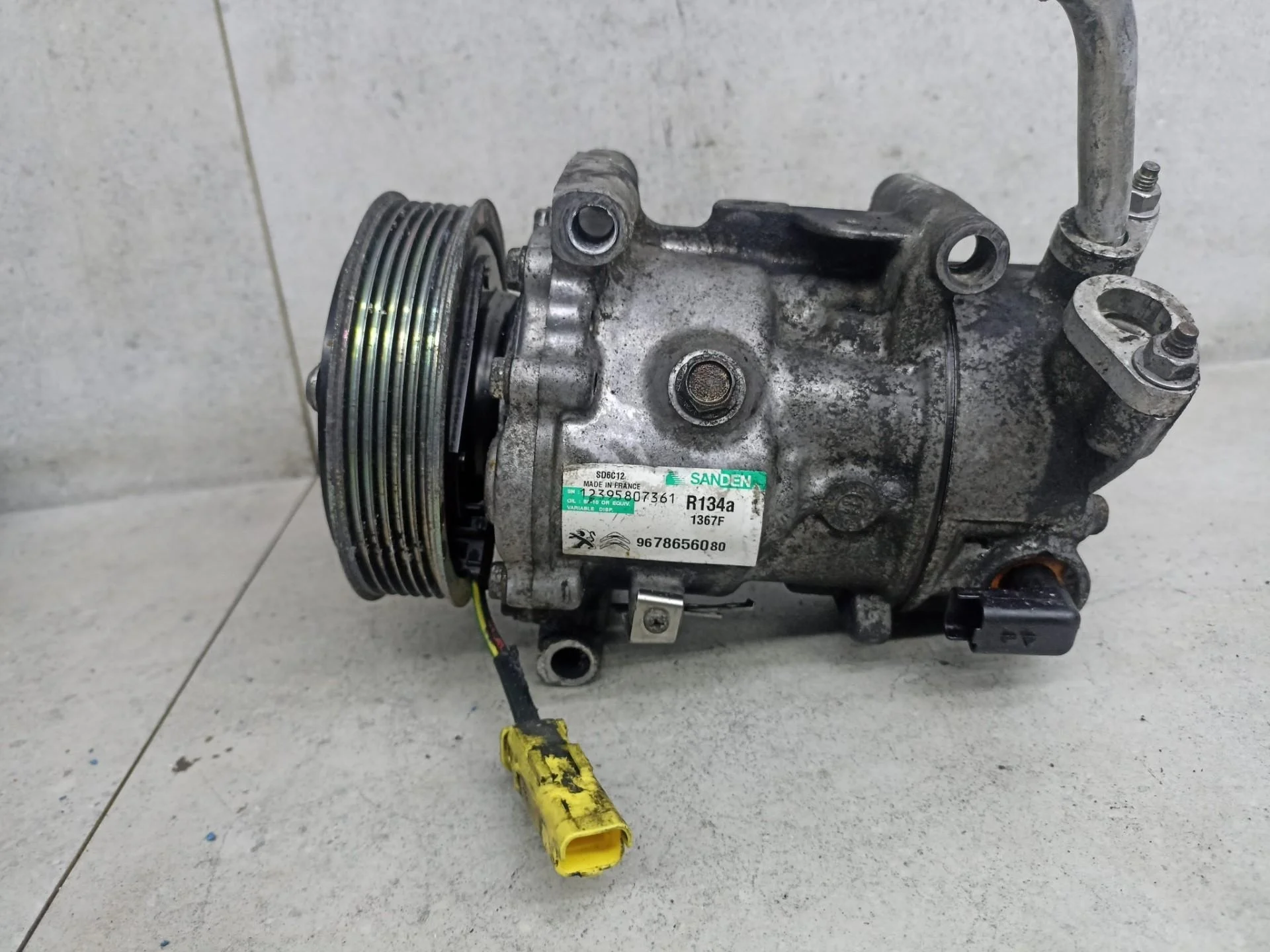 Компрессор кондиционера Peugeot Partner 2 рест.