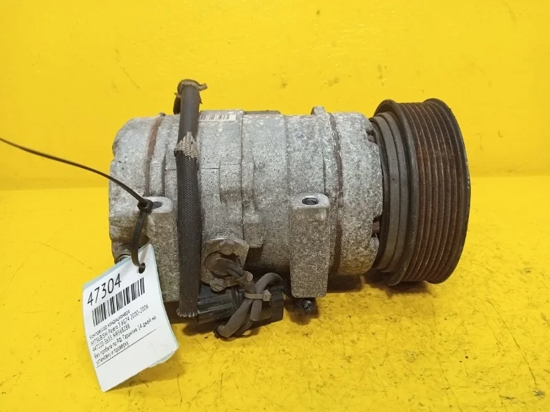 Компрессор кондиционера Mitsubishi Pajero 3 2000-2006