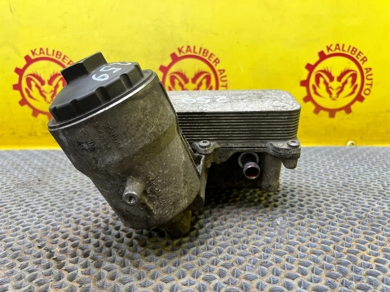 Кронштейн масляного фильтра Volkswagen Touareg 2006 070115389E 7LA 2.5 BAC