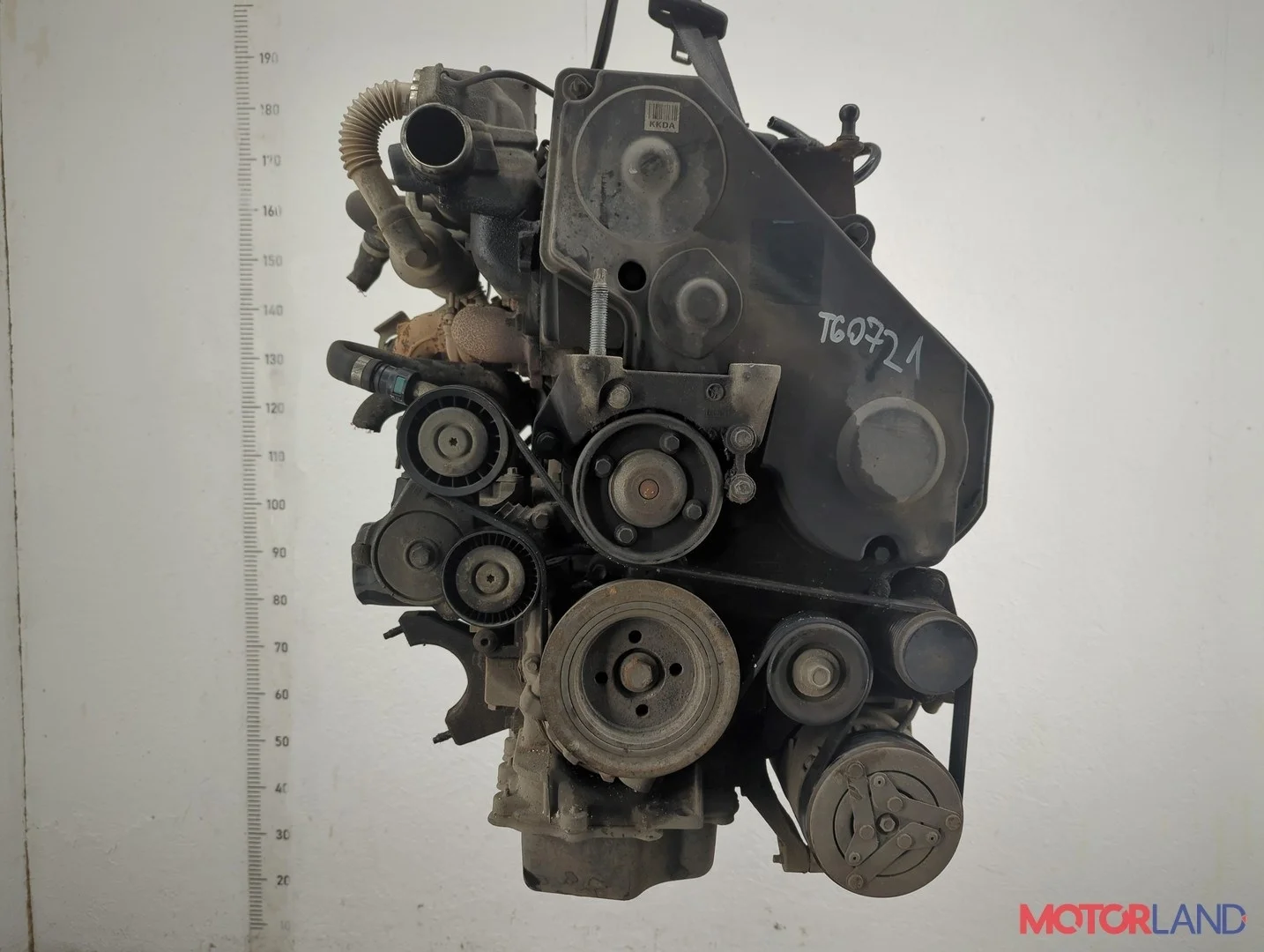 Двигатель (ДВС) Ford Focus 2 2008-2011 КПП 5-ст.мех.(МКПП) KKDA, KKDB Дизель 1.8 л TDCI