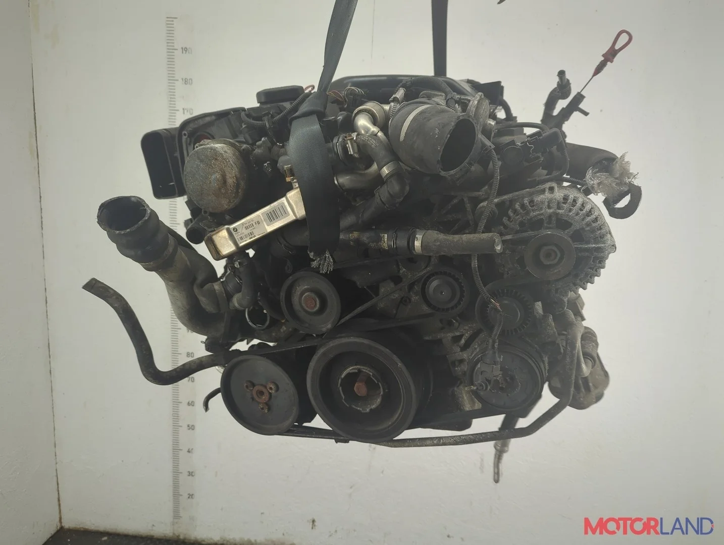 Двигатель (ДВС) BMW 3 E90, E91, E92, E93 2005-2012 КПП 6-ст.мех.(МКПП) 204D4 / M47D20 Дизель 2 л TDI