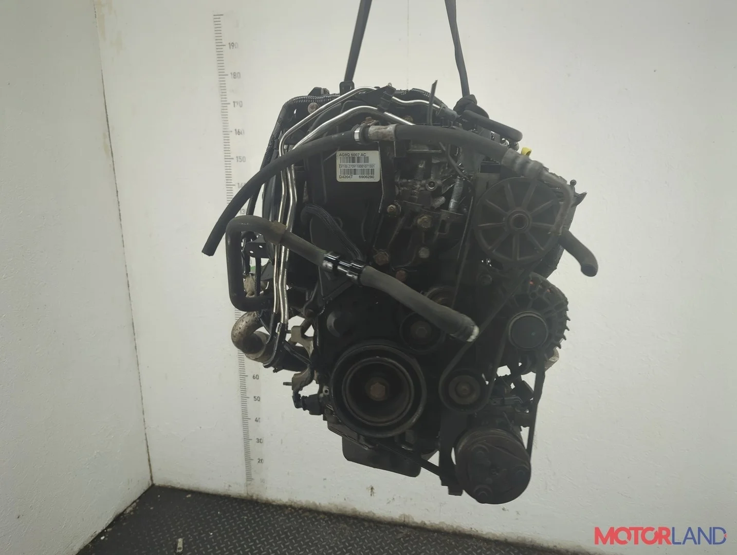 Двигатель (ДВС) Ford Mondeo 4 2007-2015 КПП 6-ст.мех.(МКПП) UFBA, UFBB Дизель 2 л TDCI