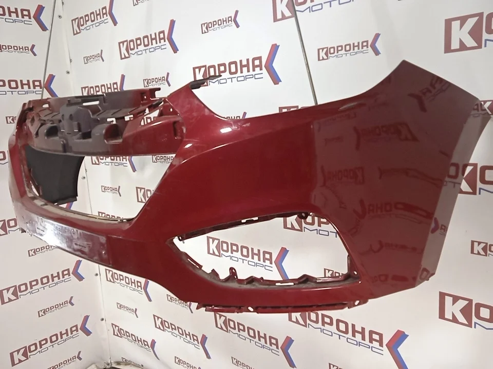 Бампер передний Hyundai Tucson 2013-2015 Б/У оригинал, из Кореи, потертость. царапинки