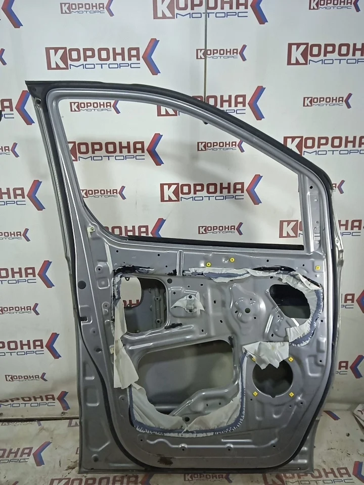 Дверь передняя левая 760034H000 (не под накладки) Б/У Мелкие потёртости царапины