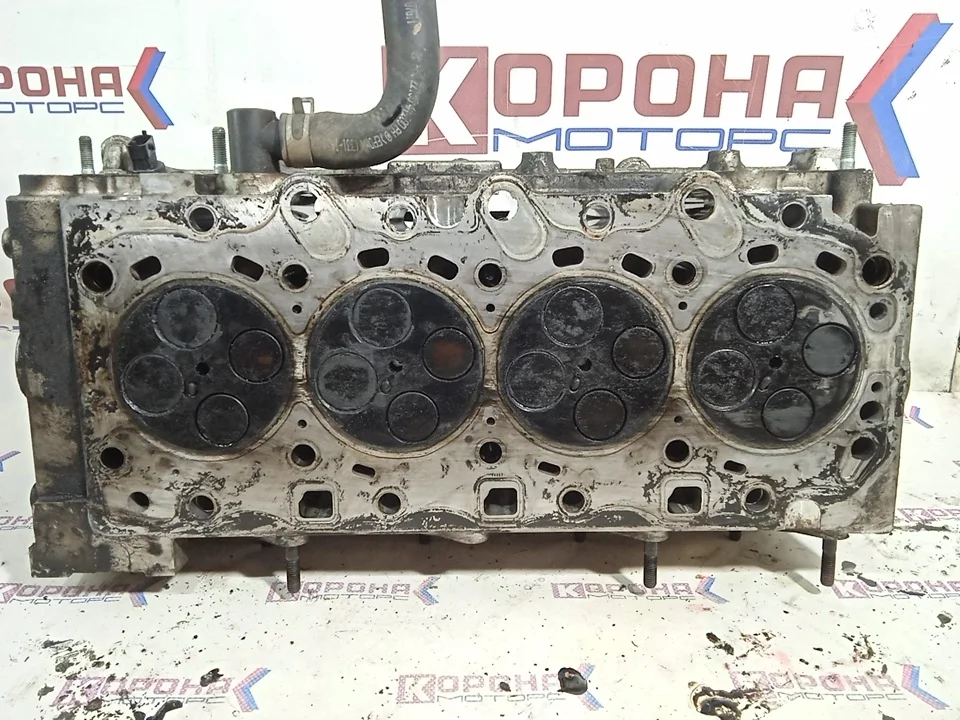Головка блока цилиндров D4CB Euro4 Б/У Б/У в сборе состояние среднее