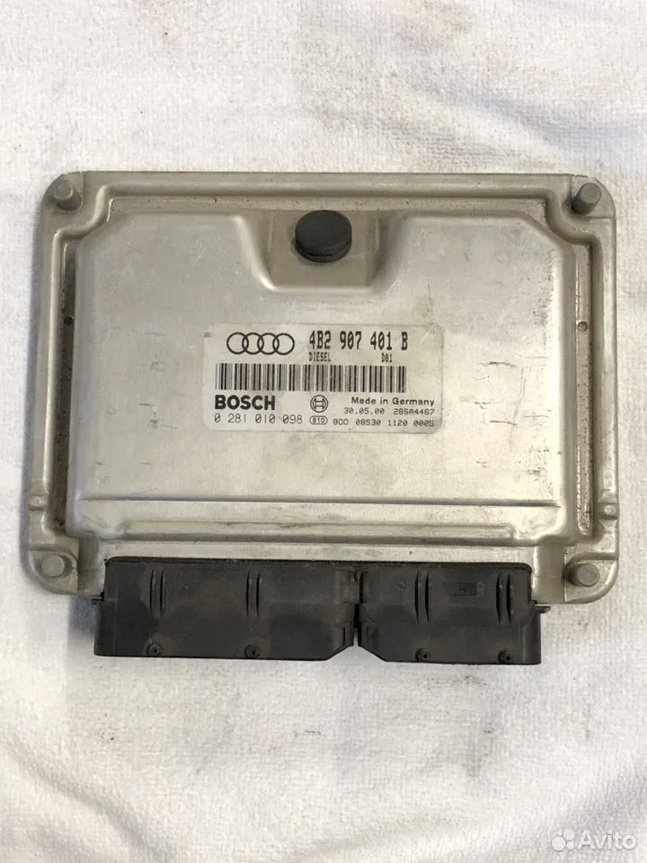 Блок управления двигателем audi a6 c5 4b2907401b