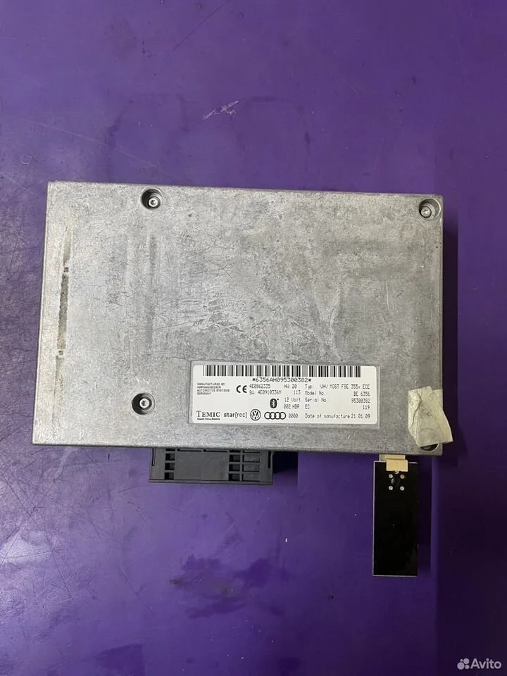 Блок управление интерфейсом vag 4e0910336m